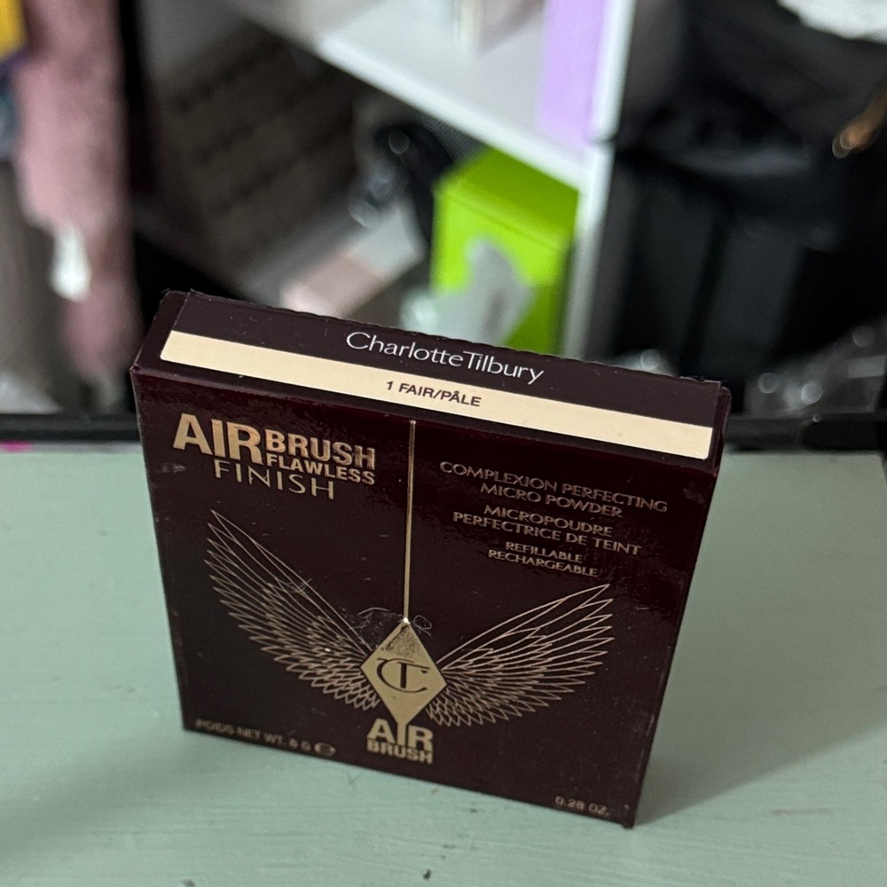 Charlotte Tilbury $48msrp 1 Fair Airbrush Flawless Finish Micro Powder - Picture 2 of 6